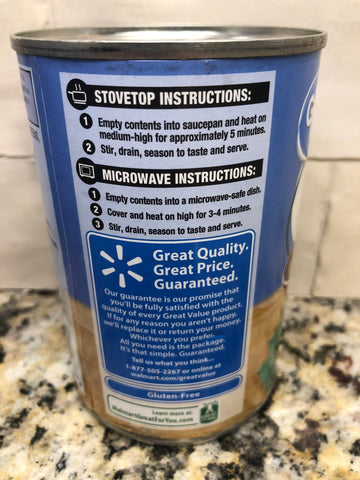6 Cans of Great Value Collard Greens, 14 oz