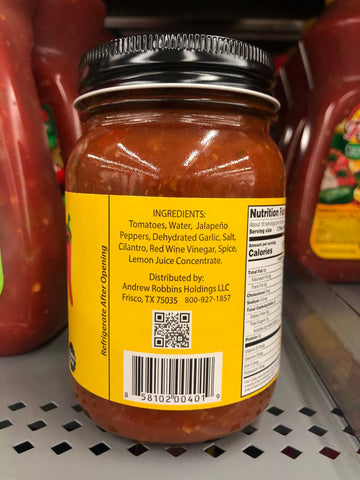 3 Jars of Mateo's Gourmet Salsa Medium, 16 oz