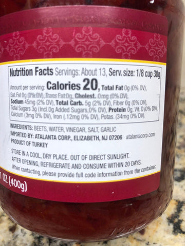 2 Jars of Casa Diva Pickled and Cubed Beets, 24 oz