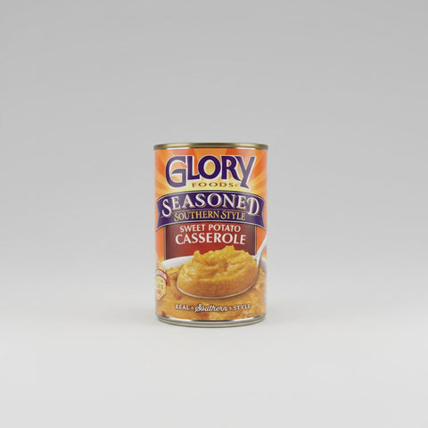 4 CANS Glory Foods Seasoned Southern Style Sweet Potato Casserole 15 oz Can