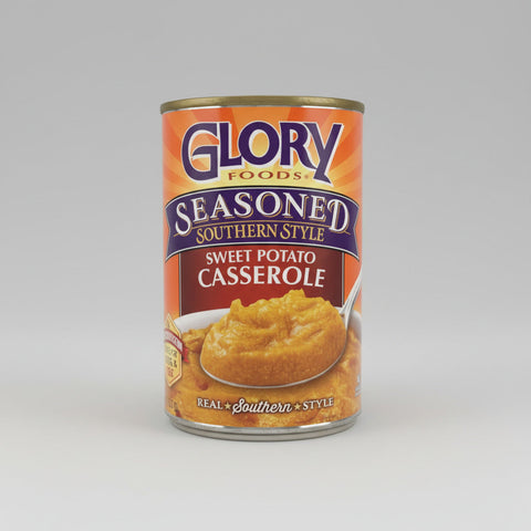 6 CANS Glory Foods Seasoned Southern Style Sweet Potato Casserole 15 oz Can