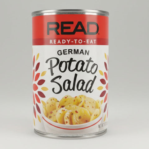 4 CANS Read Ready to Eat German Potato Salad 15 oz Can Bacon