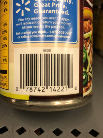 6 Cans of Great Value Traditional Refried Beans, 16 oz