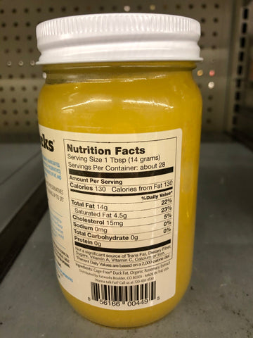3 Jars Fatworks Duck Fat Cage Free 14 Oz