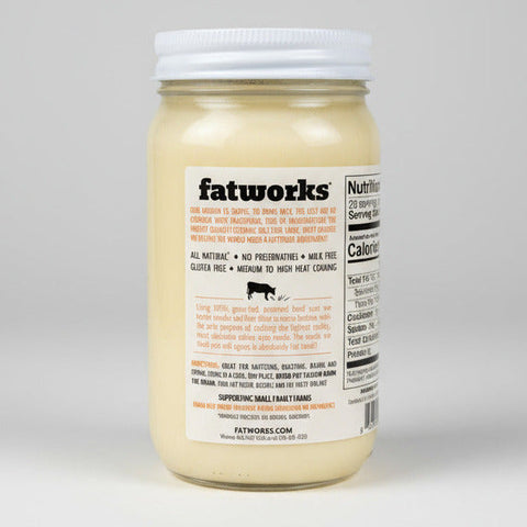 3 JARS Fatworks Pure Grass-Fed Beef Tallow 14 Oz Baking Premium Cooking Oil