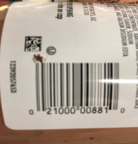 3 Bottles of Bitten Creamy Strawberry Salad Dressing with Real Fruit, 12 oz