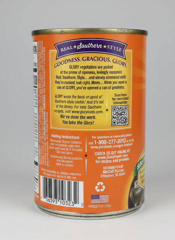 6 CANS Glory Seasoned Southern Style Smoked Turkey Flavored Collard Greens