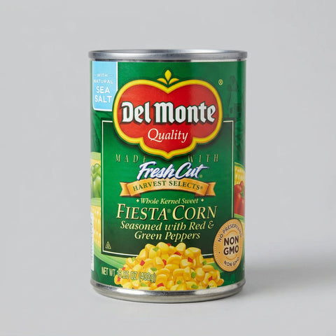 4 Cans of Del Monte Whole Kernel Sweet Fiesta Corn, 15.25 oz