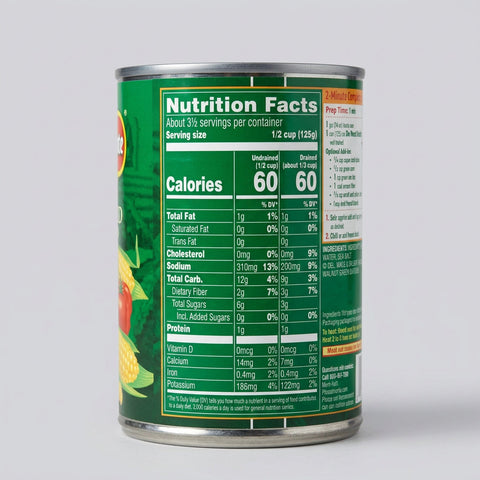 4 Cans of Del Monte Whole Kernel Sweet Fiesta Corn, 15.25 oz