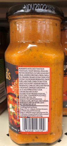2 Bottles of Tikka Masala Cooking Sauce, 14.1 oz
