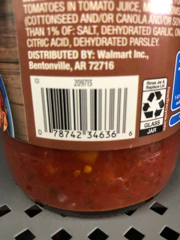 3 Jars of Great Value Mushroom Spaghetti Pasta Sauce 3 ct, 24 oz