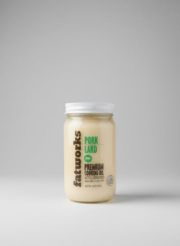 3 JARS Fatworks Pork Lard 14 Oz Baking Premium Baking Cooking Oil