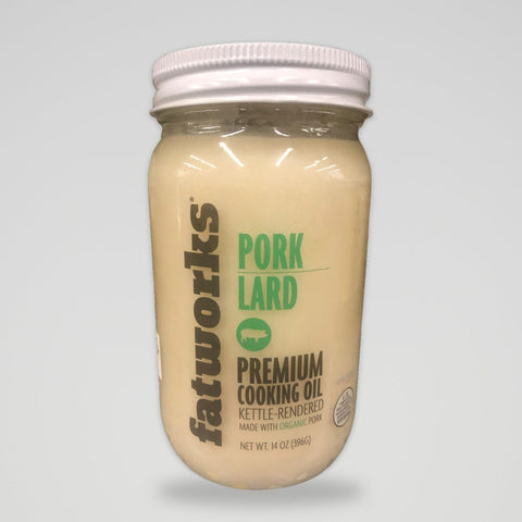 Fatworks Pork Lard 14 Oz Jar