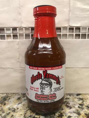 3 BOTTLES Uncle Yammy's Southern Style Barbeque Sauce BBQ Dip Fish Meat Chicken
