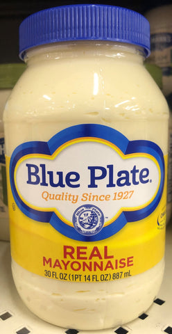 2 Jars Blue Plate Real Mayonnaise Mayo Sandwich Spread Dressing Hellmans