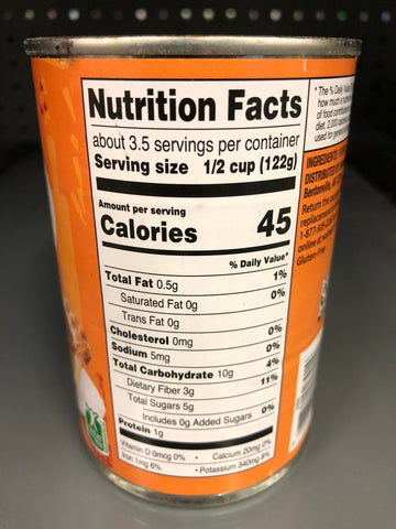 4 Cans of Great Value 100% Pure Pumpkin, 15 oz