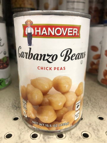 6 Cans of Hanover Chick Peas Garbanzo Beans, 15.5 oz