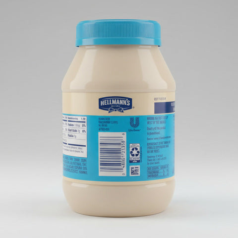 2 JARS Hellmann's LIGHT Mayonnaise Real Mayo 30 oz Sandwich Dressing Best Foods