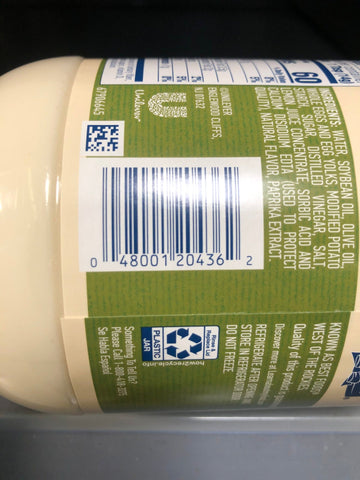 2 Jars Hellman's Mayonnaise Dressing Olive Oil Mayo 30 oz