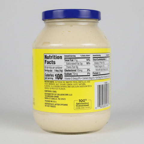 2 JARS Clover Valley Real Mayonnaise Mayo 30 oz Sandwich Dressing JFG DG