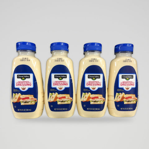 4 Bottles of Clover Valley Whipped Dressing, 11.5 oz