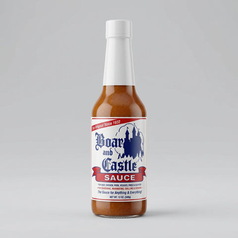 Boar and Castle Sauce Steak Grilling BBQ Sauce, 12 oz