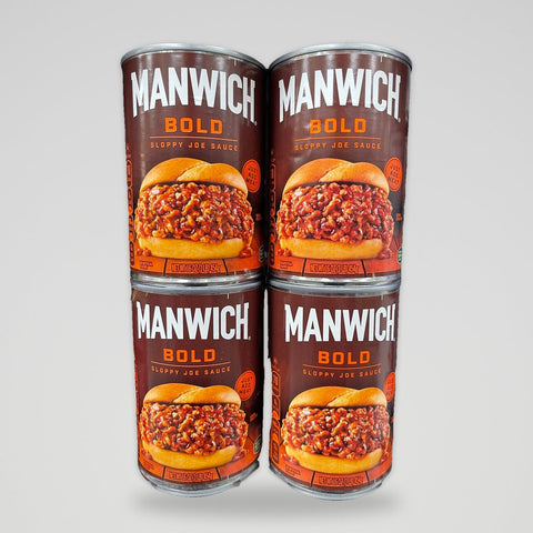 4 Cans of Manwich Bold Flavor Sloppy Joe Sauce, 16 oz