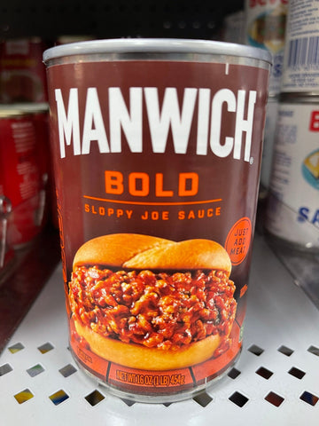 4 Cans of Manwich Bold Flavor Sloppy Joe Sauce, 16 oz