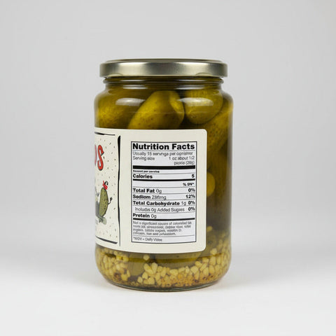 3 JARS Wickles Dirty Dill Baby Dills Pickle 24 oz garlic and chili pepper dill