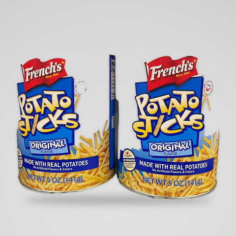 2 Cans of French's Original Potato Sticks, 5 oz