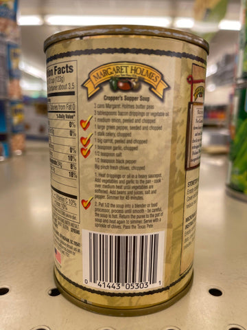 6 Cans of Margaret Holmes Southern Style Butter Peas, 15 oz