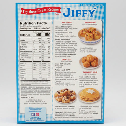 2 BOXES JIFFY All Purpose Baking Mix Flour Biscuits Dumplings Cookies