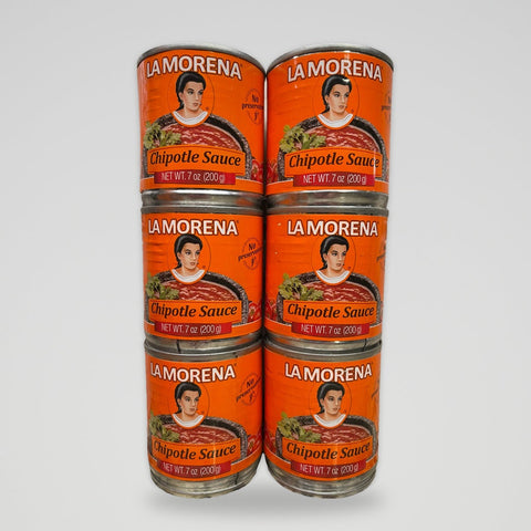 6 Cans of La Morena Chipotle Sauce, 7 oz