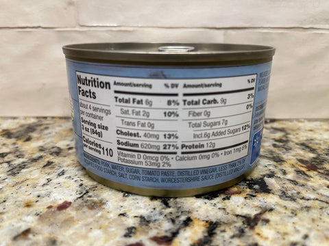 6 Cans of Great Value Fully Cooked Pulled Pork & Barbecue Sauce, 12 oz