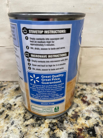 6 Cans of Great Value Diced Potatoes, 15 oz