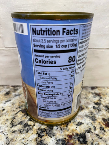 6 Cans of Great Value Black Eyed Peas, 15 oz