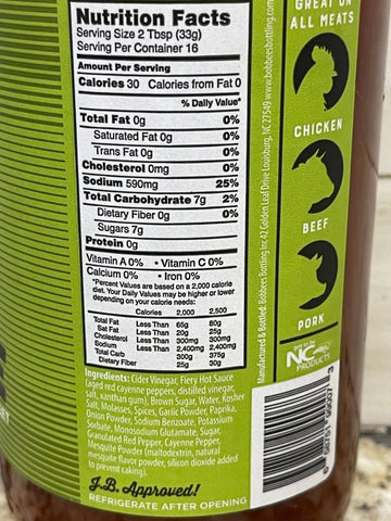 2 BOTTLES Redneck BBQ Lab NC Pork Sawse Barbeque Sauce 15.5 oz Pork