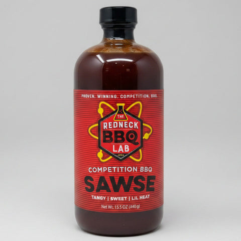 2 BOTTLES Redneck BBQ Lab Competition Sawse Barbeque Sauce 15.5 oz