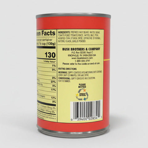 6 Cans Showboat Pork & Beans in Tomato Sauce 15 oz Canned Bushs