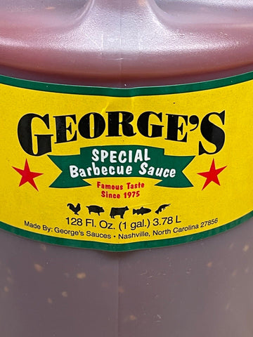 George's Special BBQ Sauce, 128 oz