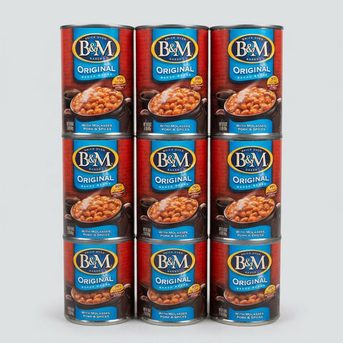 6 Cans of B&M Original Brick Oven Baked Beans, 16 oz