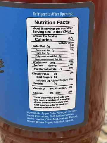 3 Bottles of No Naked Meat Carolina Style Barbecue Sauce, 16 oz