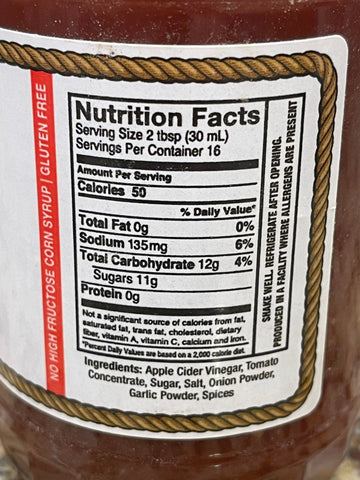 3 Bottles of Tim Bucks Original Bar-B-Q Sauce, 16 oz
