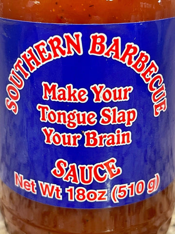 3 Bottles of Southern Barbecue Slap Your Brain BBQ Sauce, 18 oz