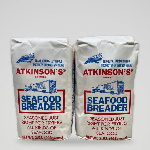 2 Bags of Atkinsons Enriched Seafood Breader, 2 lb
