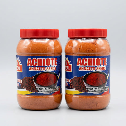 2 Jars of El Ideal Achiote Annatto Seeds Seasoning, 12 oz