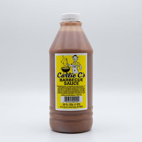 2 Bottles of Carlie C's Original BBQ Sauce, 32 oz