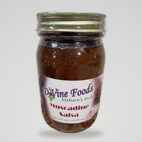 D'Vine Foods Nature's Pick Muscadine Salsa, 16 oz