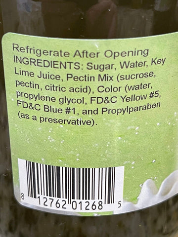 D'vine Foods Key Lime Jelly, 18 oz