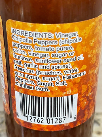 3 Bottles of D'Vine Foods Chipotle Hot Sauce, 5 oz
